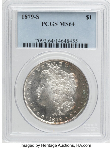 1879-S $1 MS67 CAC thumbnail 8