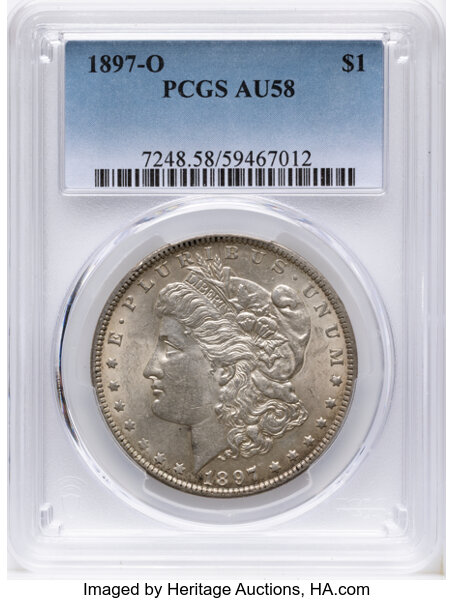 1897-O $1 VG8 CAC thumbnail 4