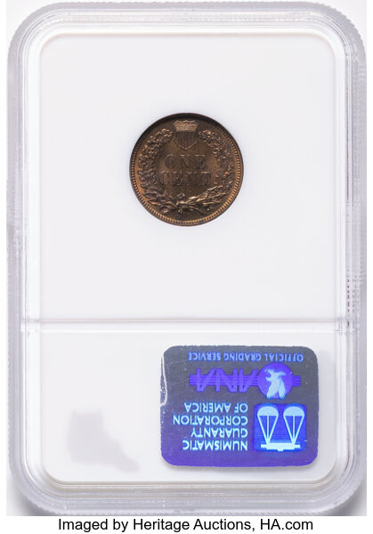 1897 1c PR RB CAM PR63 RB CAM CAC thumbnail 12