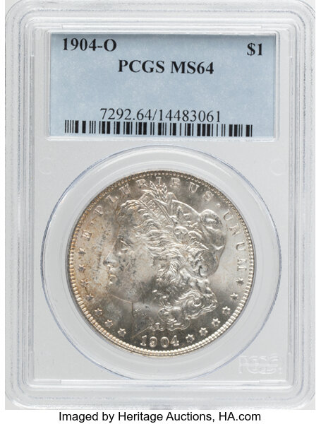 1904-O $1  Obverse Threadlike Impression, VAM-22.2 MS thumbnail 16