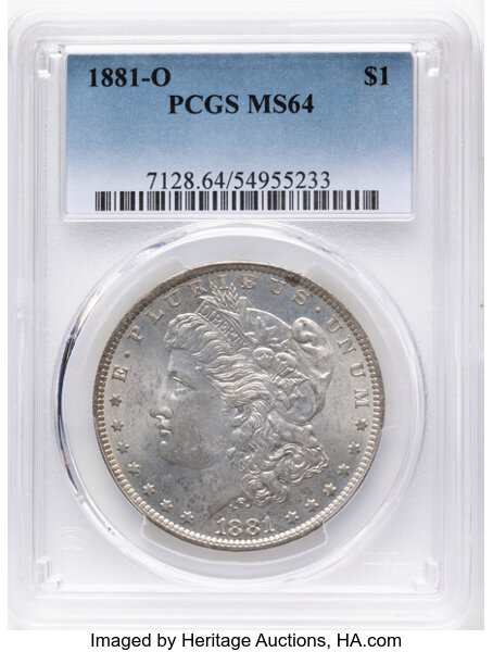 1881-O $1 XF45 CAC thumbnail 6