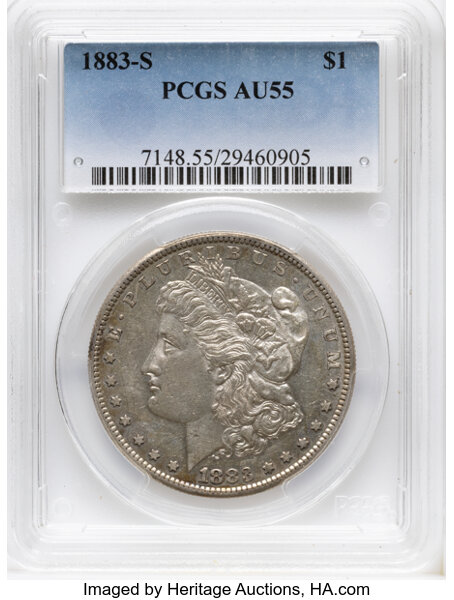 1883-S $1  MS thumbnail 3