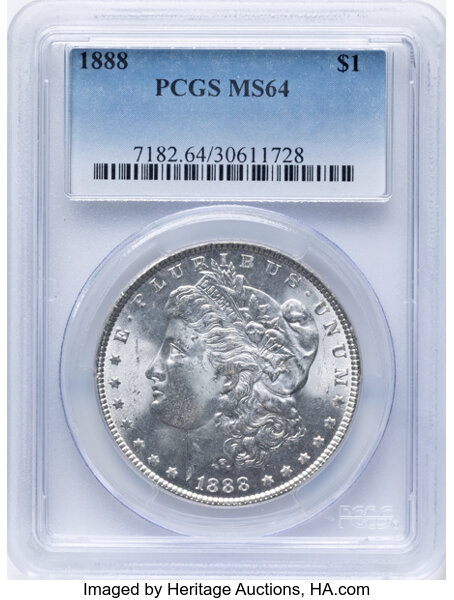 1888 $1  GSA Hoard MS thumbnail 2