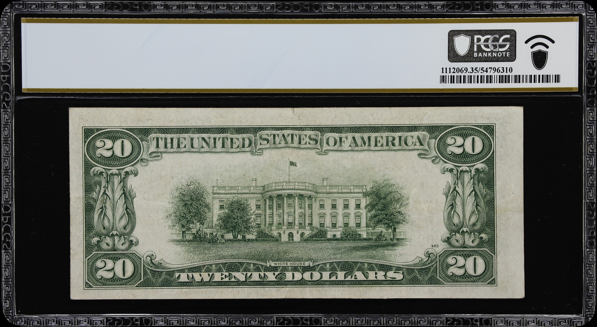 1934B $20  St. Louis, Star Replacement (Fr. 2056H*) thumbnail 2
