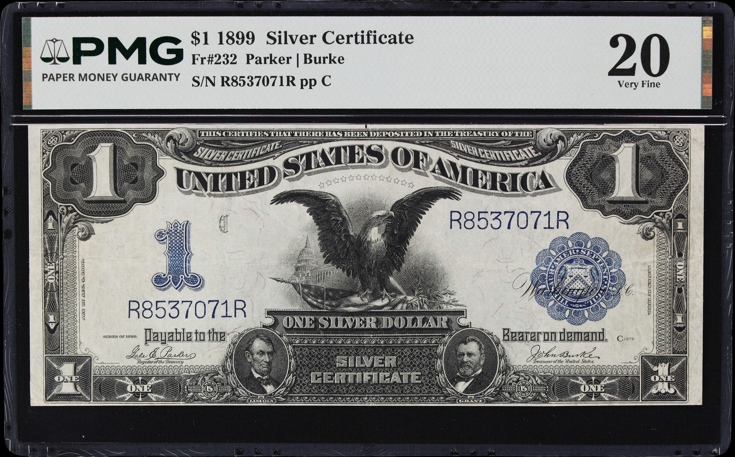 1899 $1  (Fr. 232) thumbnail 2