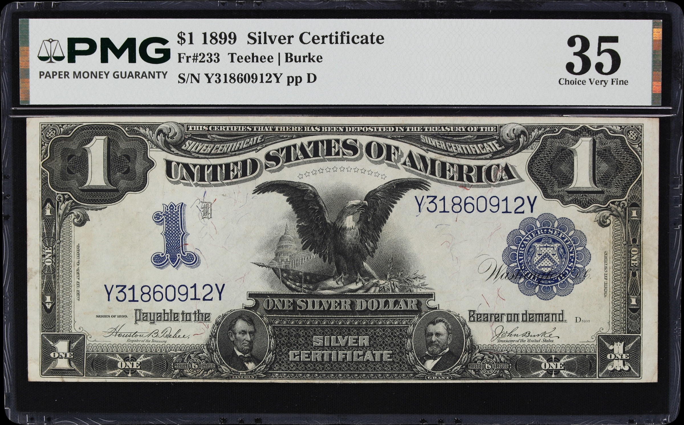 1899 $1  (Fr. 233) thumbnail 3