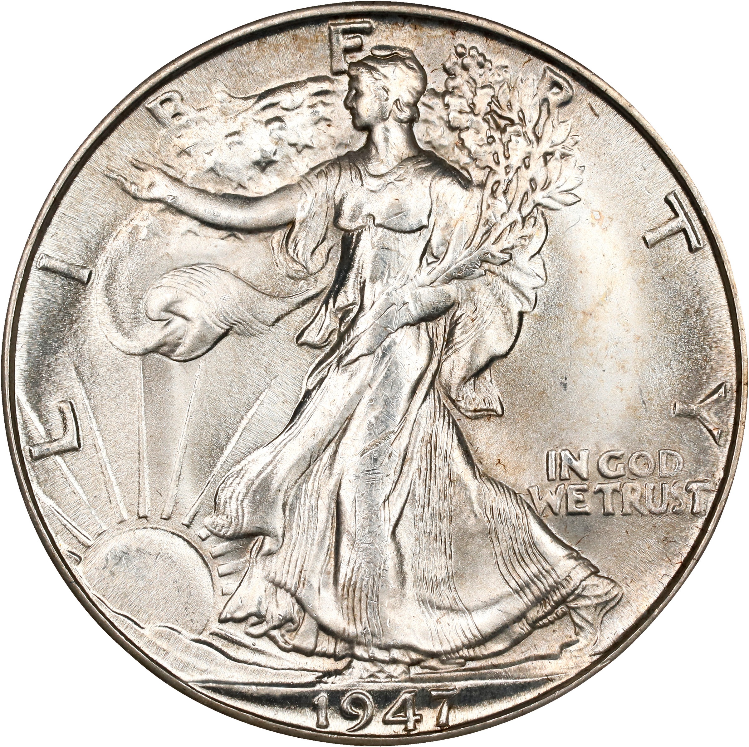 1947-D 50c G4 CAC thumbnail 22