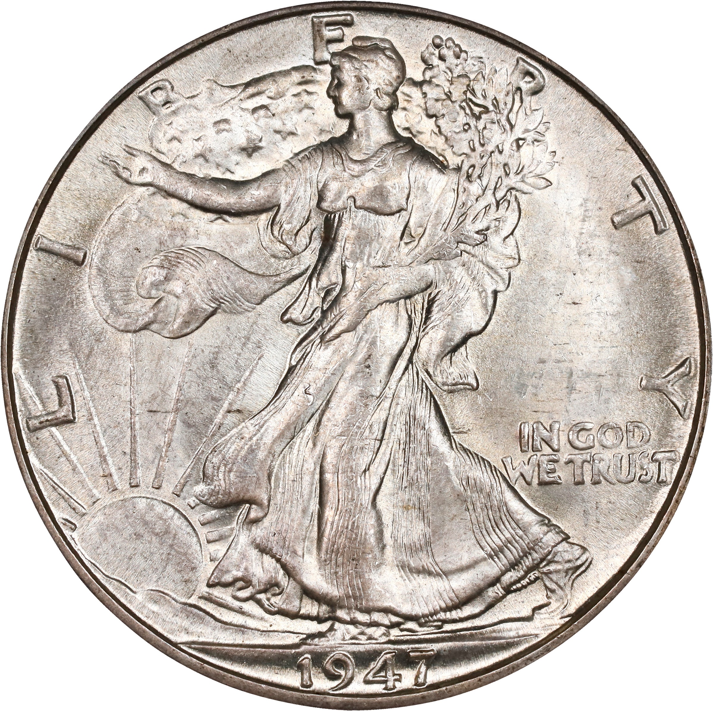 1947-D 50c G4 CAC thumbnail 24