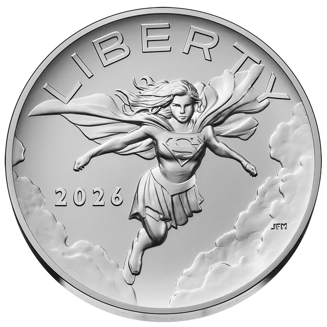 2026 Medal Silver 2.5oz, Supergirl MS