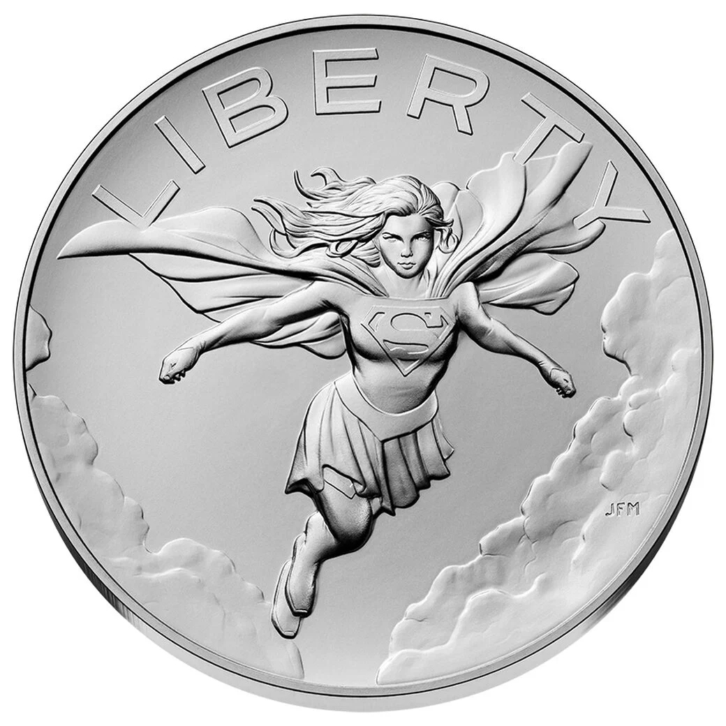 2026 Medal Silver 1oz, Supergirl MS