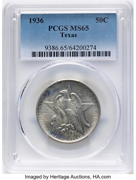 1936 50c Texas MS thumbnail 4