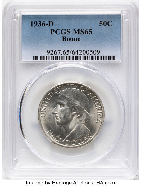 1936-D 50c Boone MS thumbnail 4