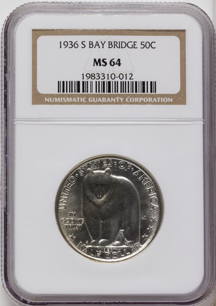 1936-S 50c Bay Bridge MS thumbnail 3