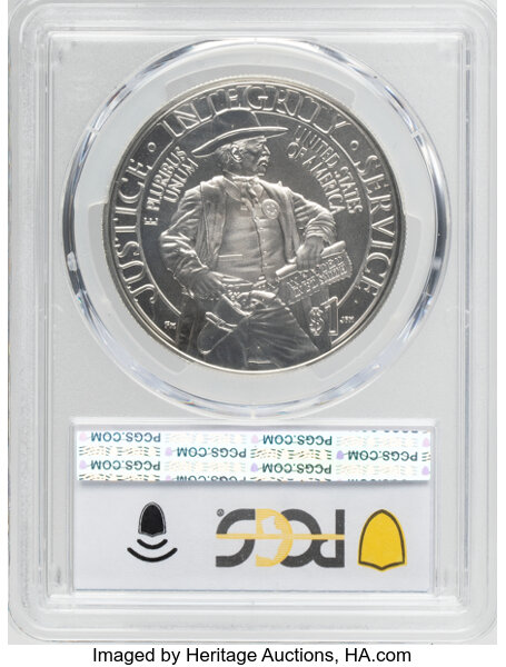 2015-P S$1 U.S. Marshals Service 225th Anniversary MS65 CAC thumbnail 3