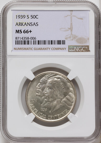 1939-S 50c Arkansas MS thumbnail 2