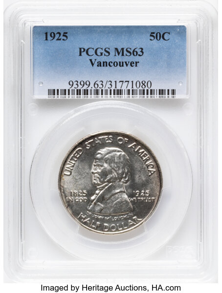 1925 50c Fort Vancouver MS thumbnail 6