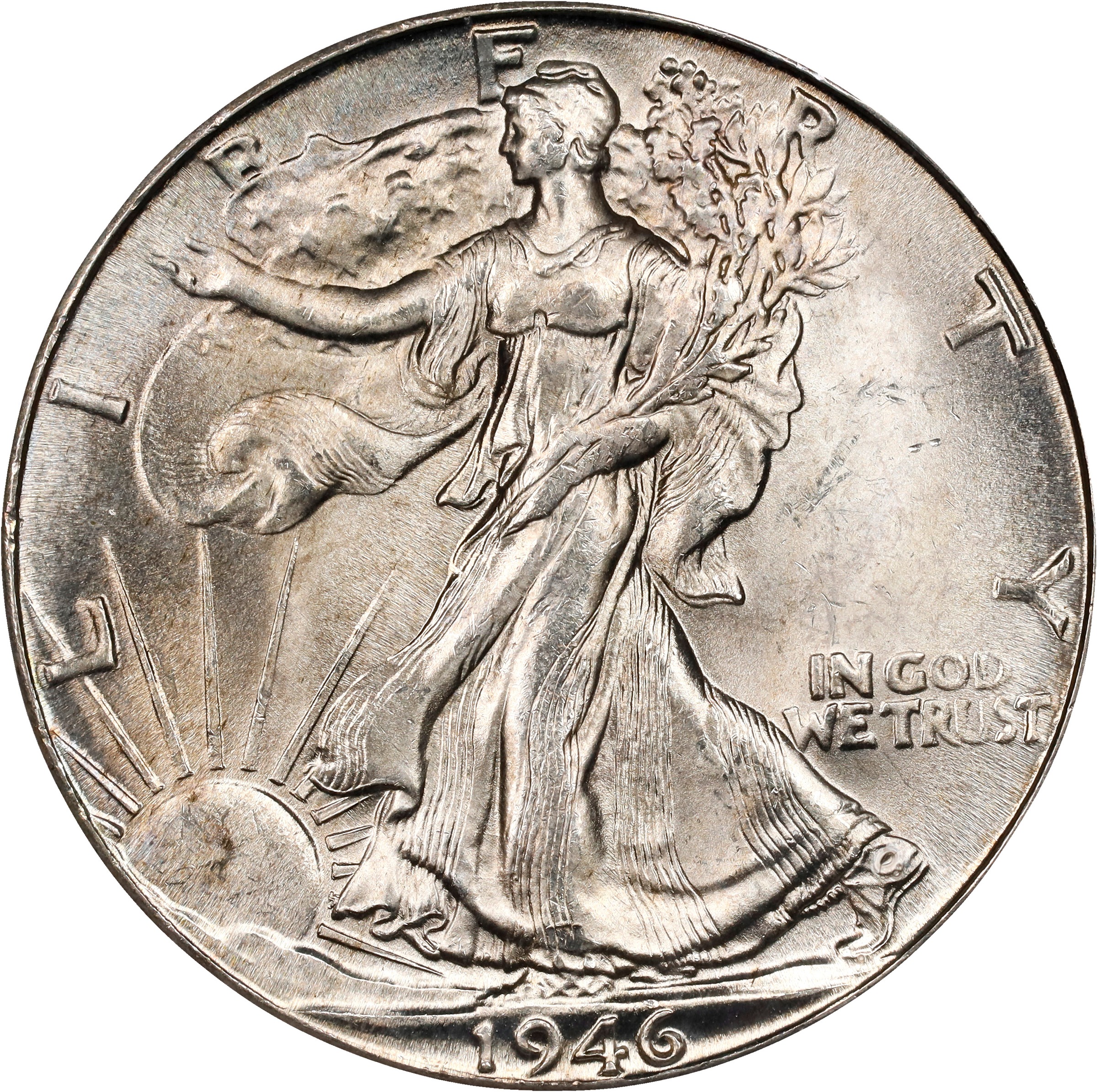 1946-D 50c MS thumbnail 6