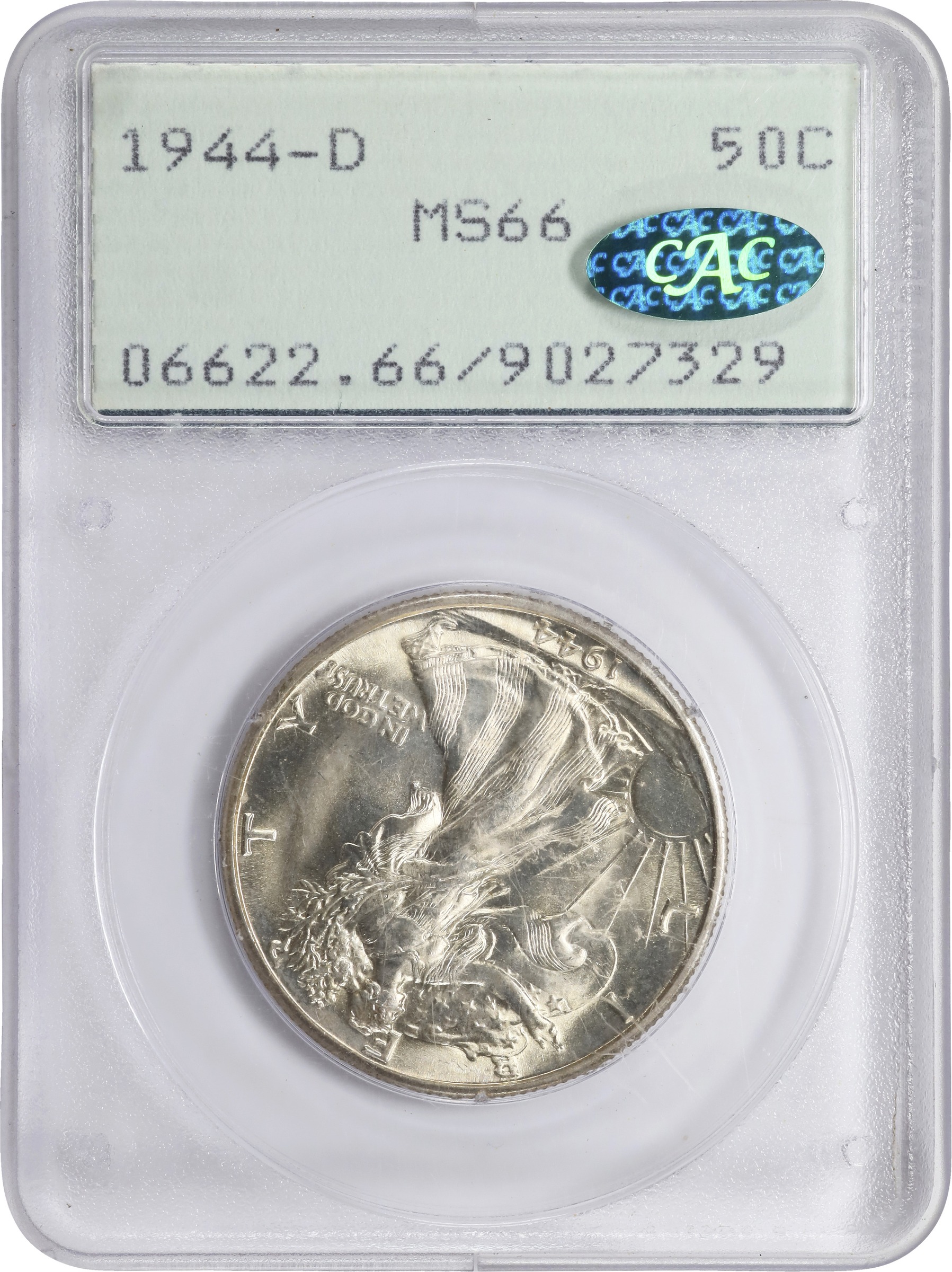 1944-D 50c Hand-Engraved Initials, FS-901 MS thumbnail 18