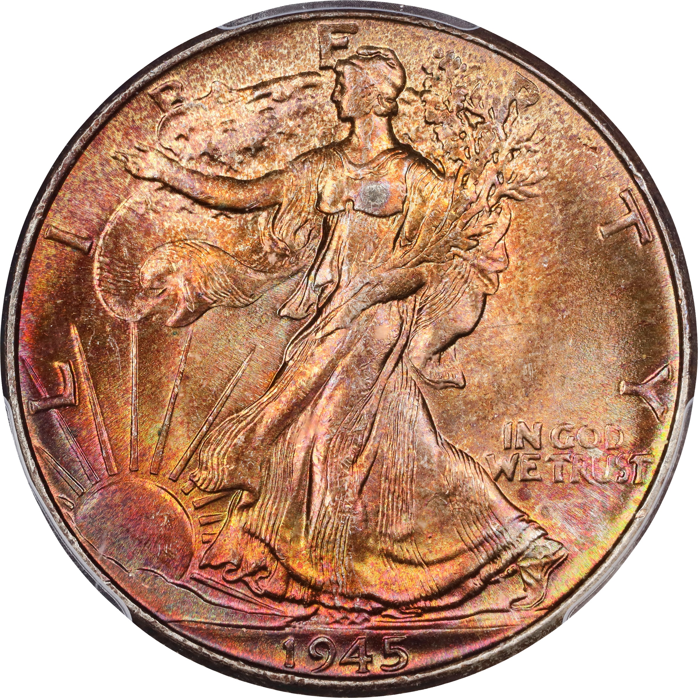 1945 50c MS thumbnail 3