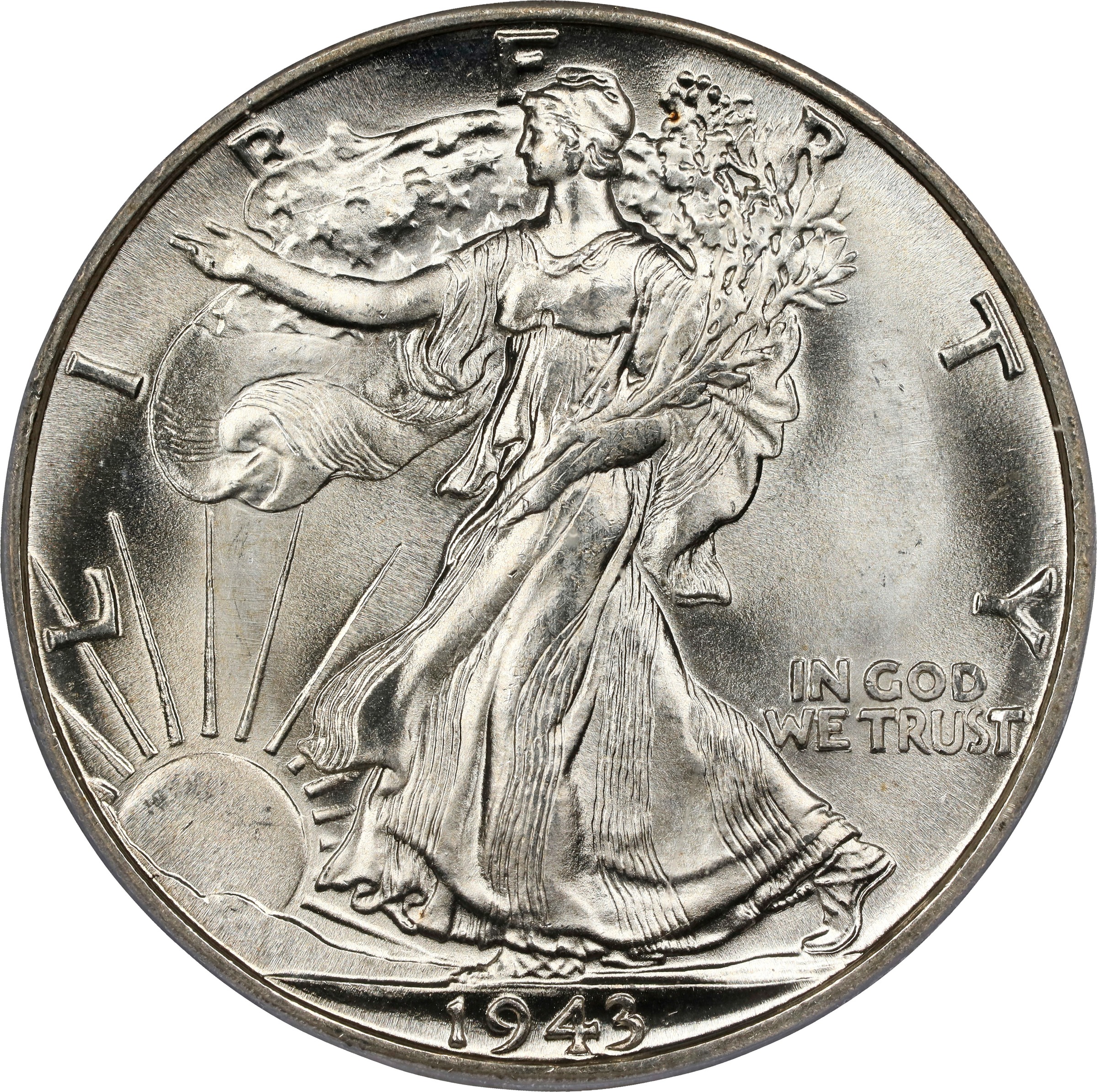 1943-D 50c MS thumbnail 3