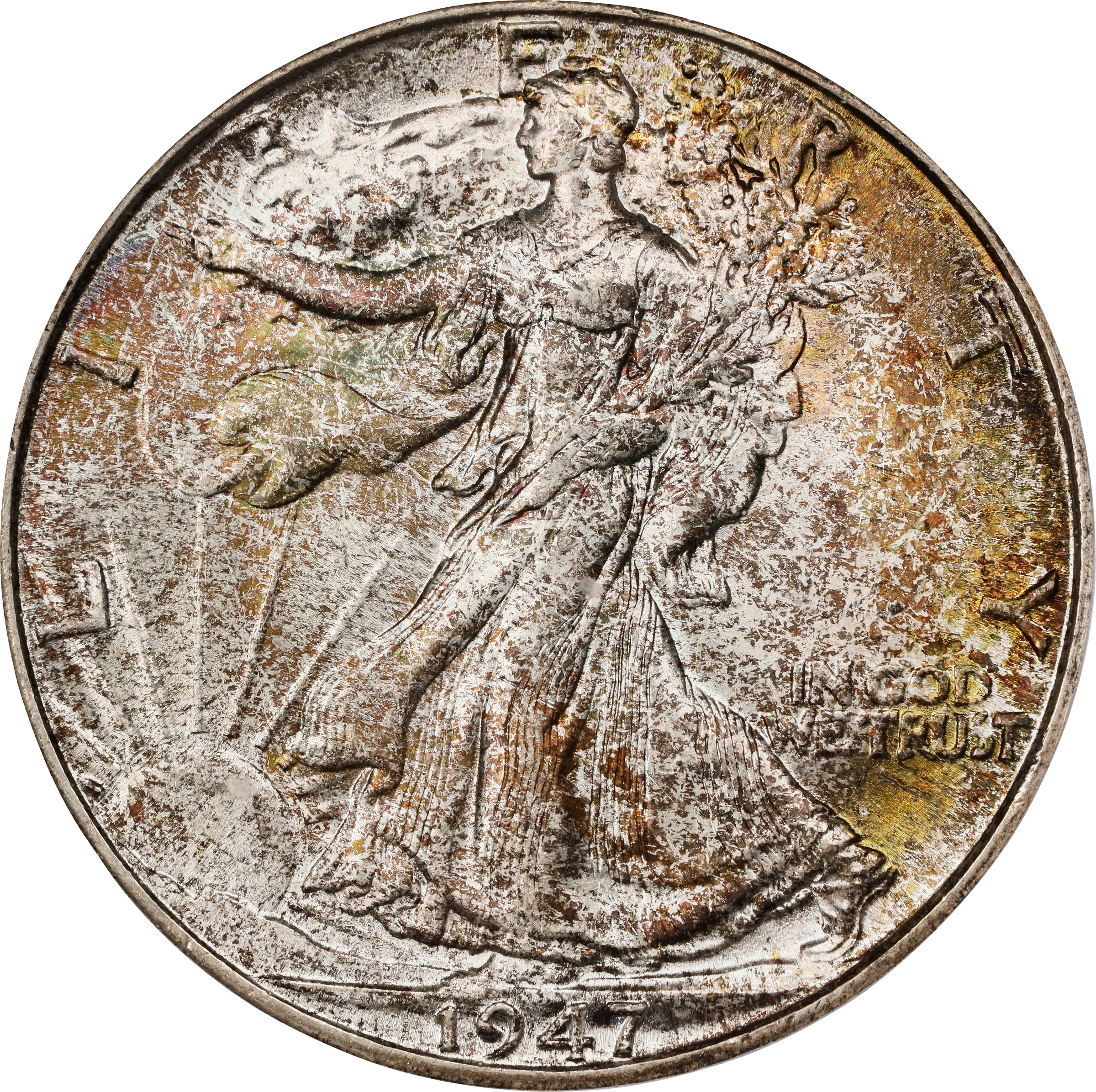 1947-D 50c MS thumbnail 3