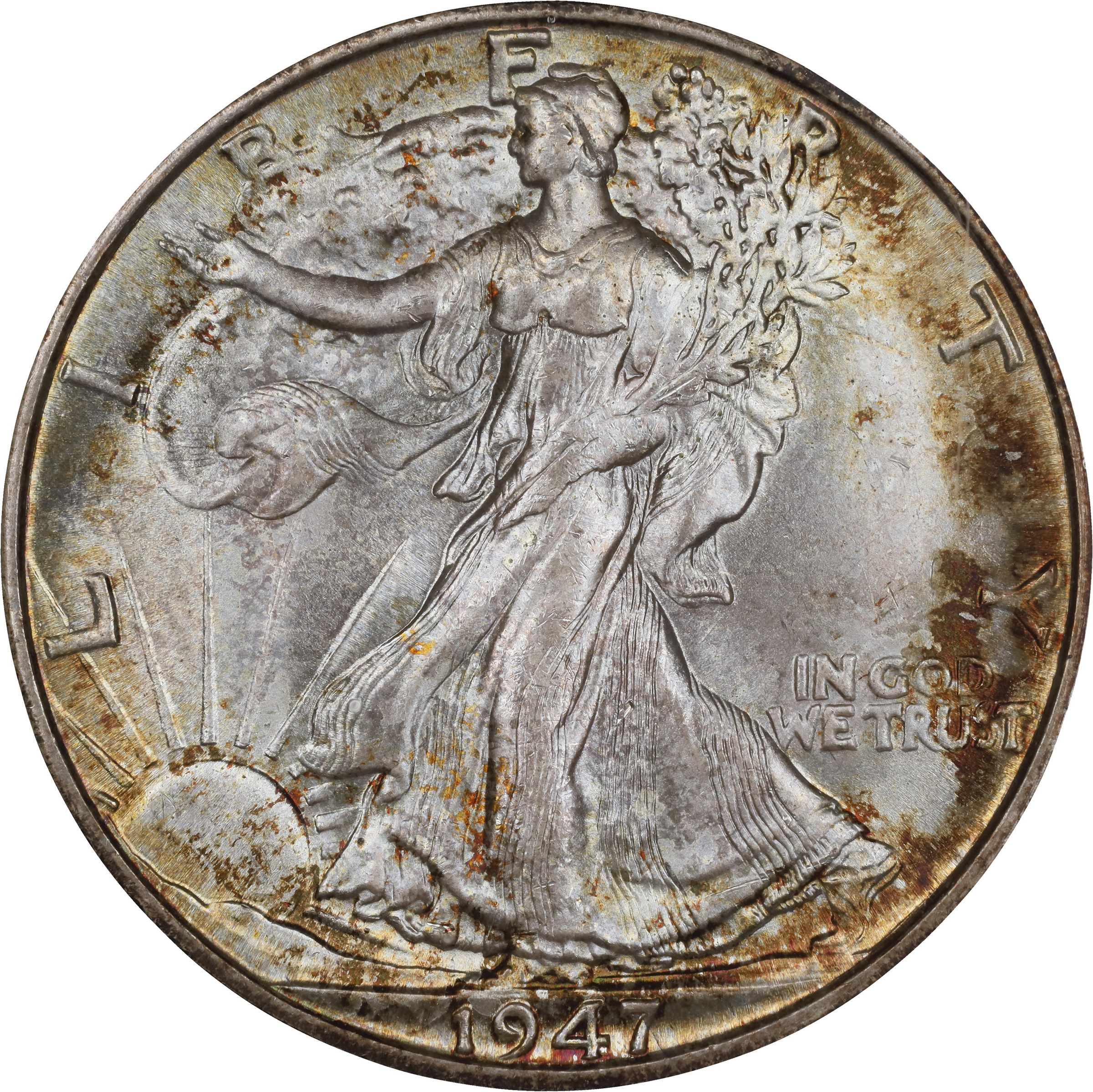 1947-D 50c MS thumbnail 6