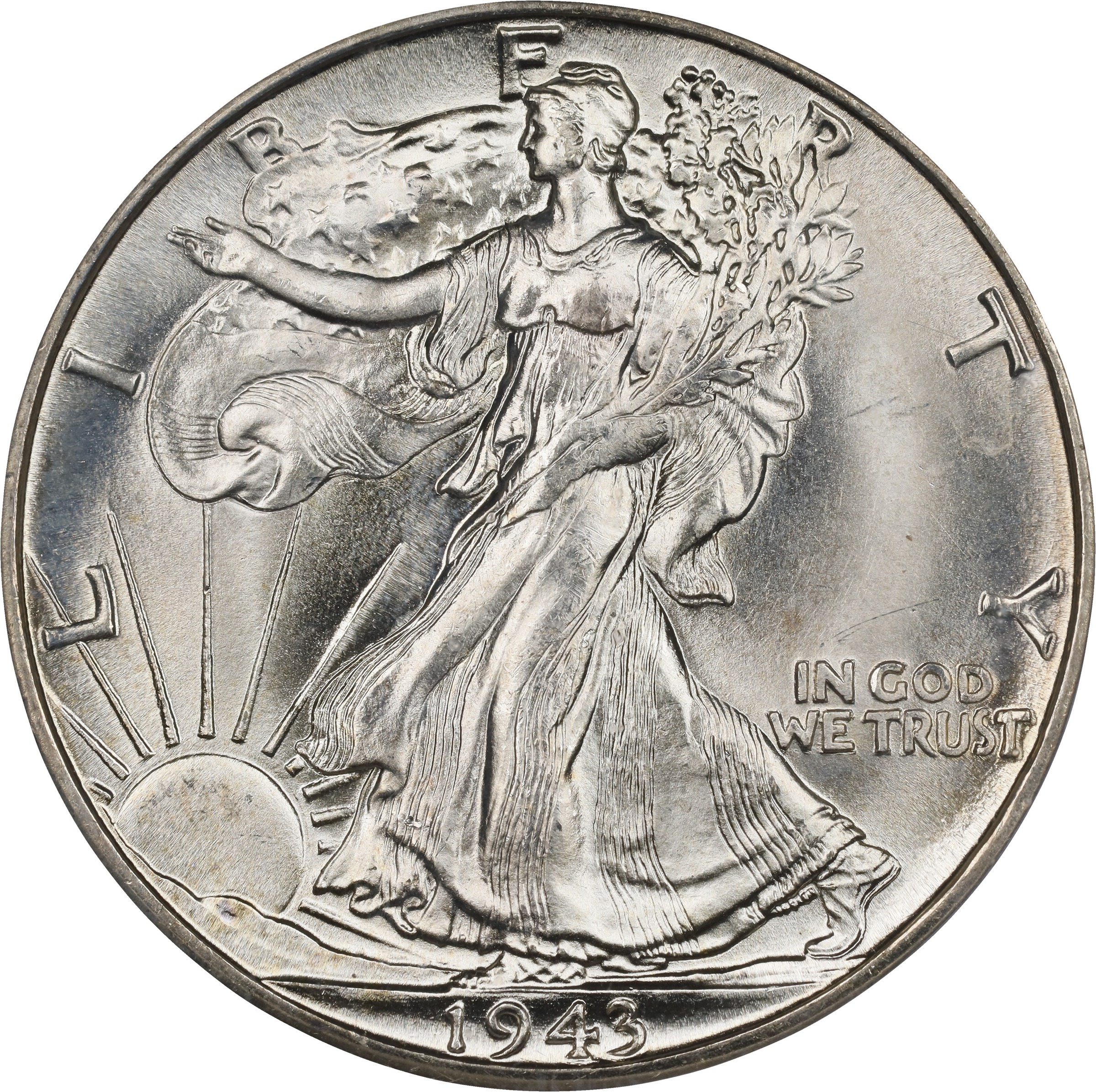 1943-D 50c MS thumbnail 5