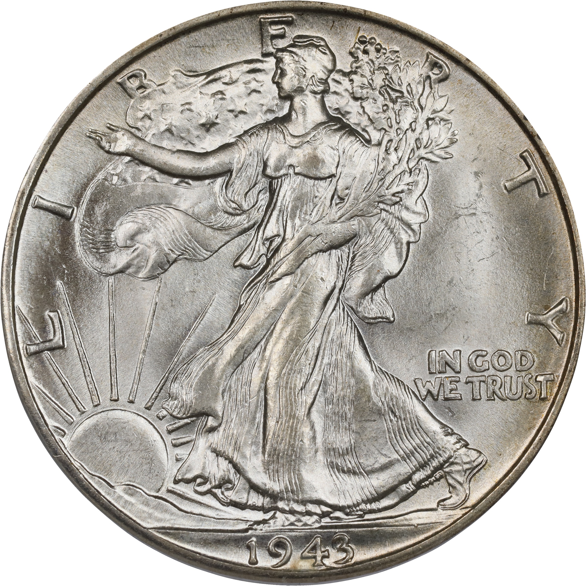 1943-D 50c MS thumbnail 6