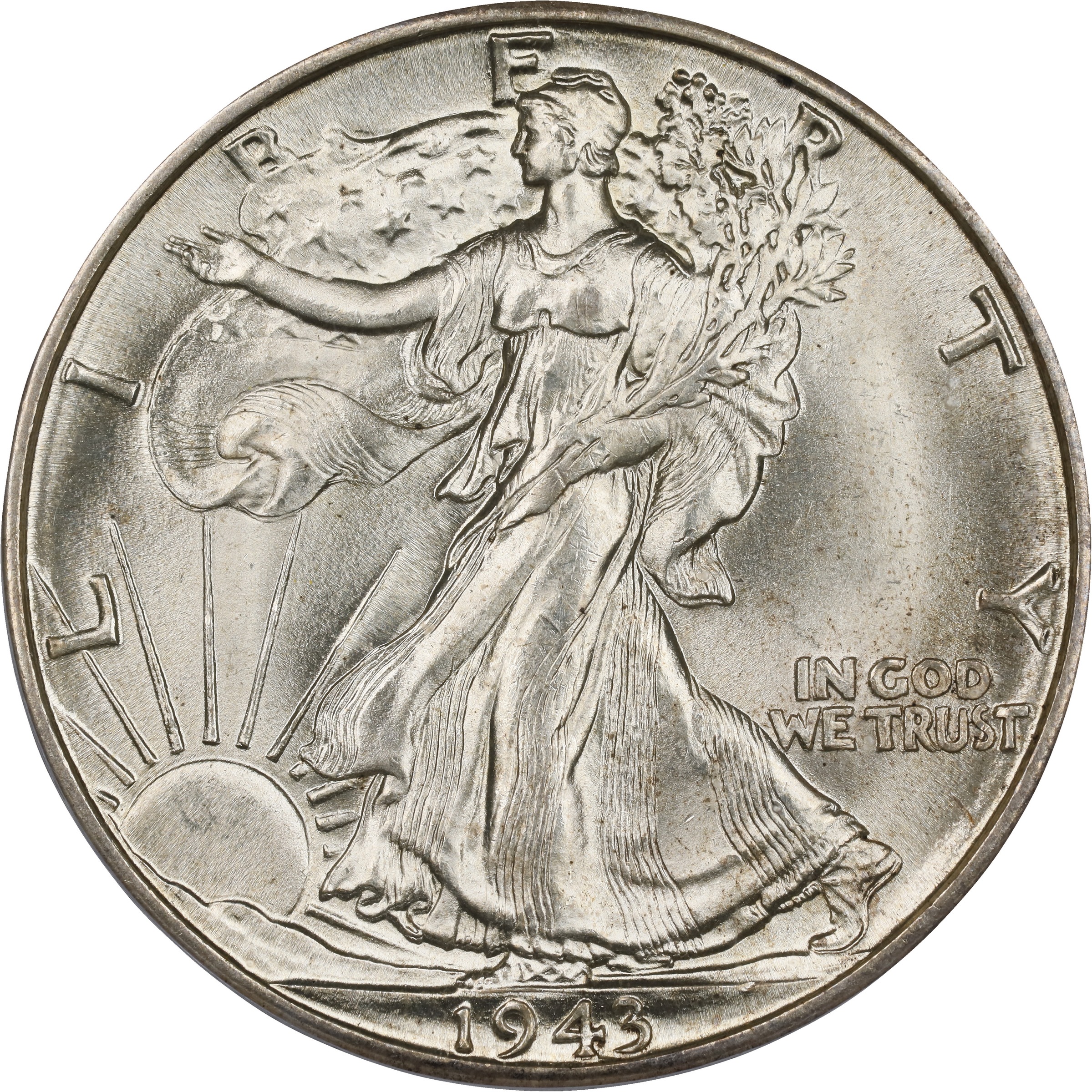 1943-D 50c MS thumbnail 11