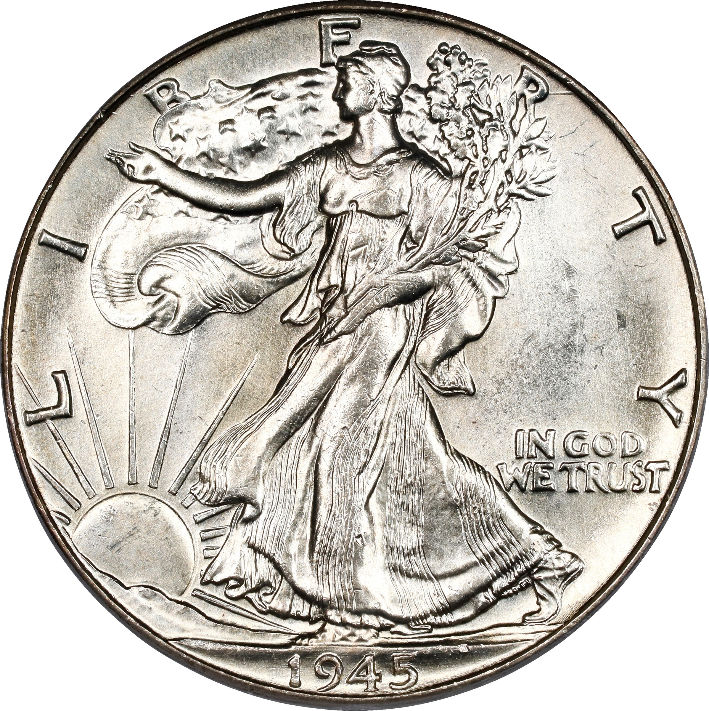 1945 50c MS thumbnail 6