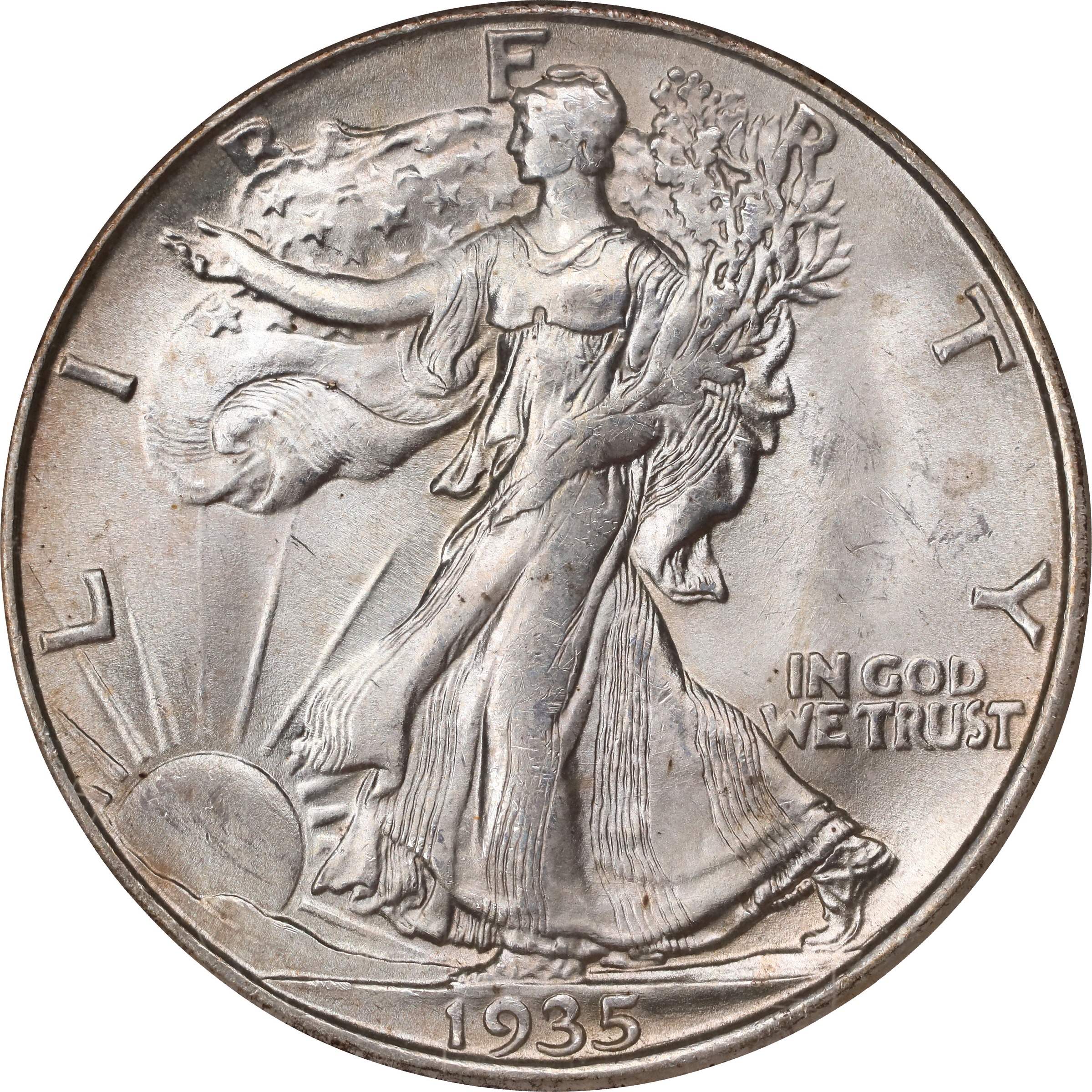 1935-D 50c MS thumbnail 3