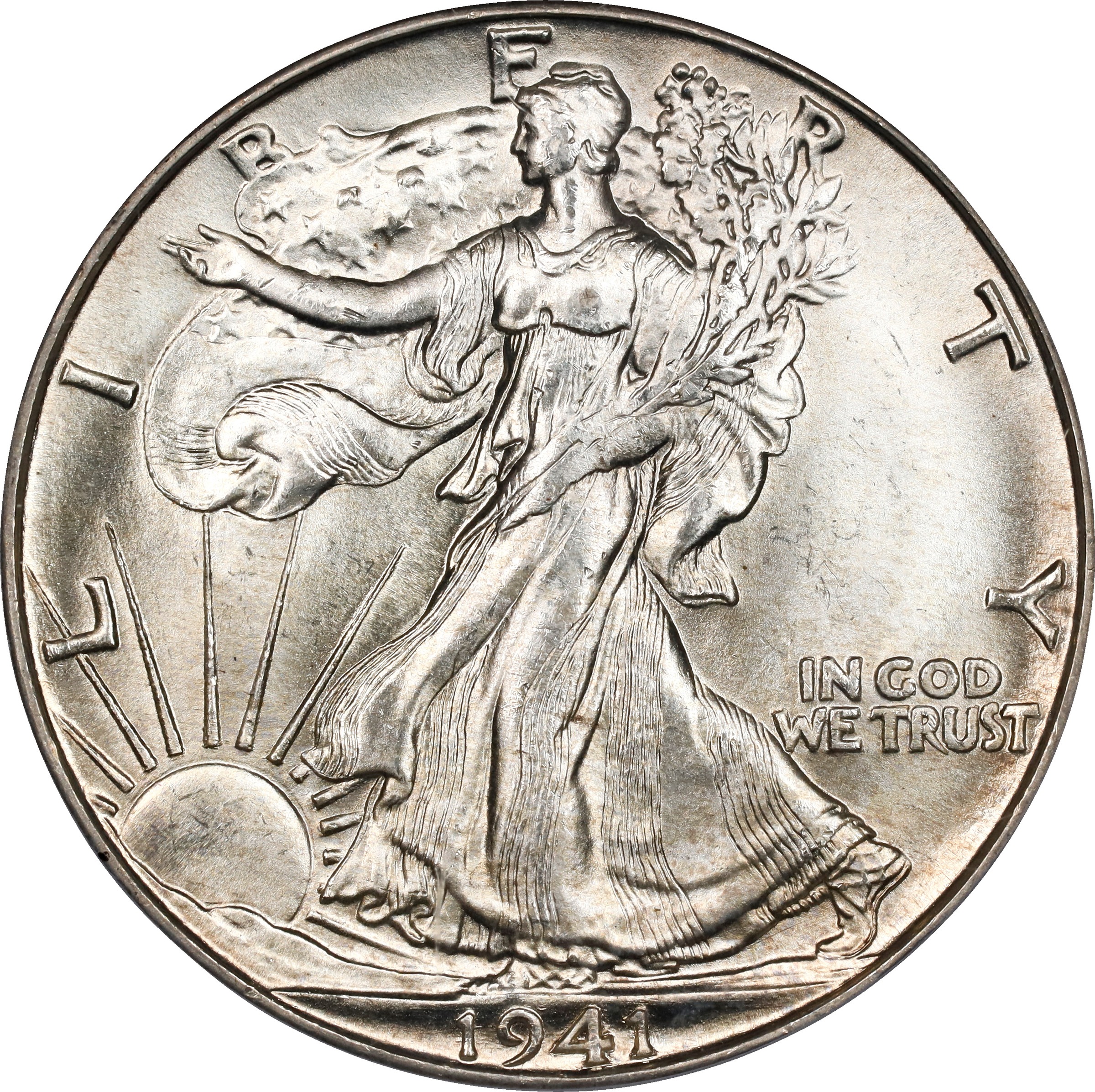 1941-D 50c MS thumbnail 7