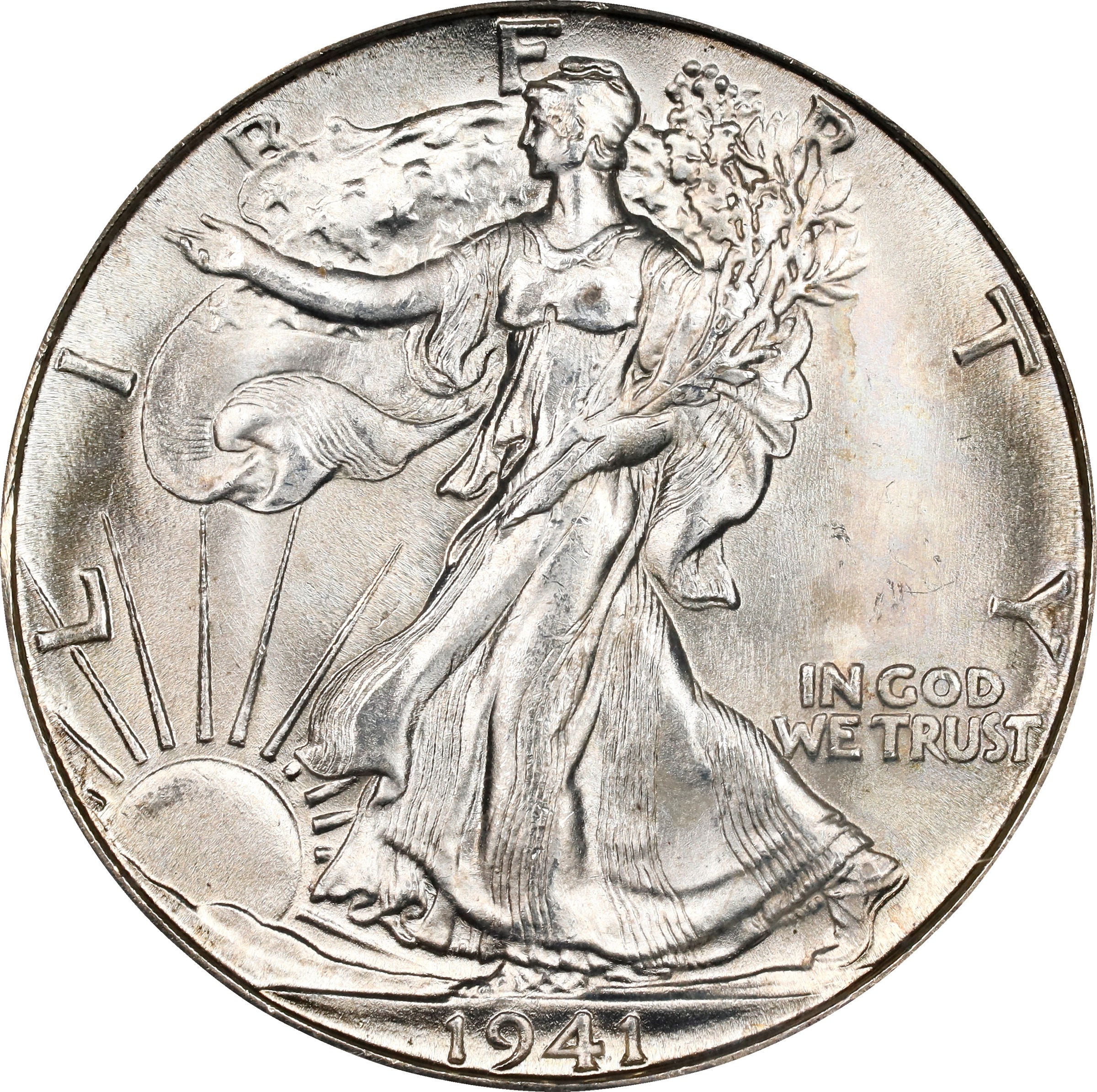 1941-D 50c MS thumbnail 8