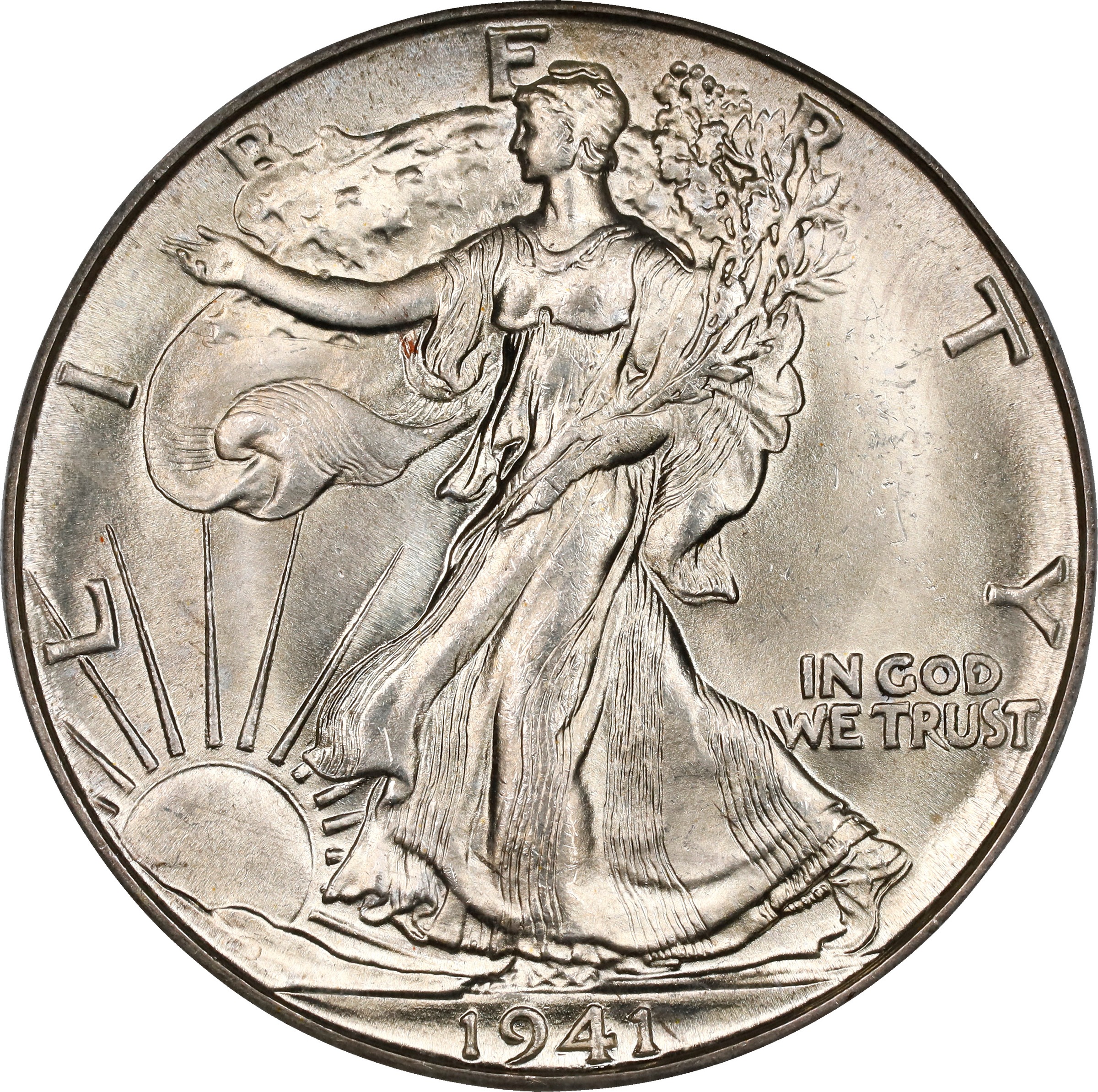 1941-D 50c MS thumbnail 9