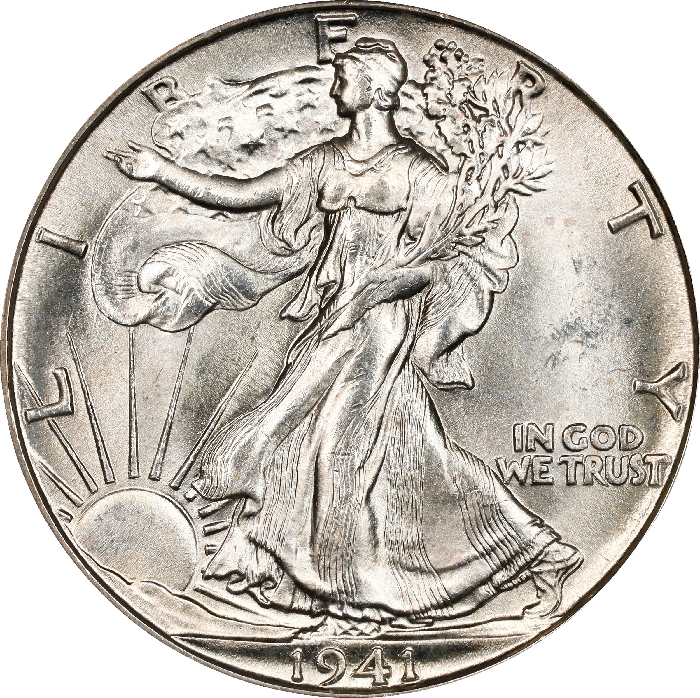 1941-D 50c MS thumbnail 12