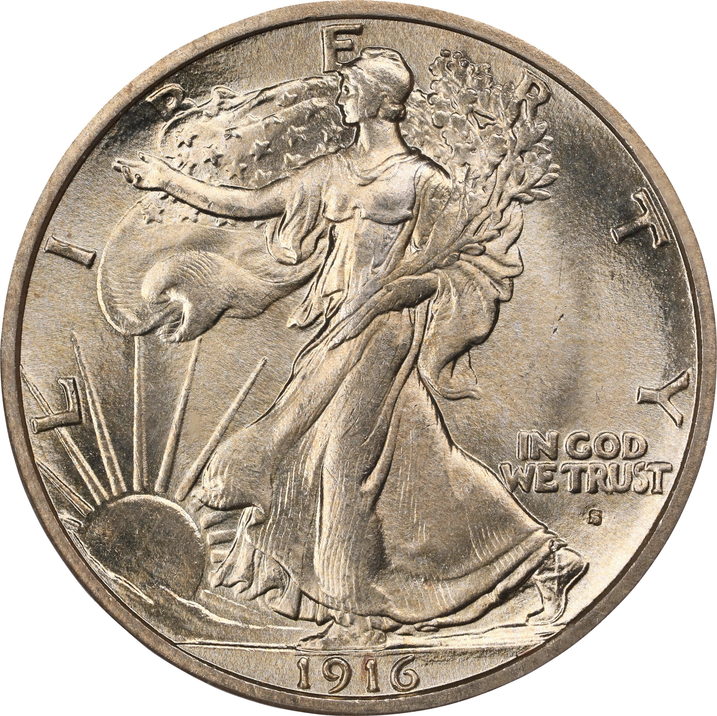1916-S 50c MS thumbnail 3