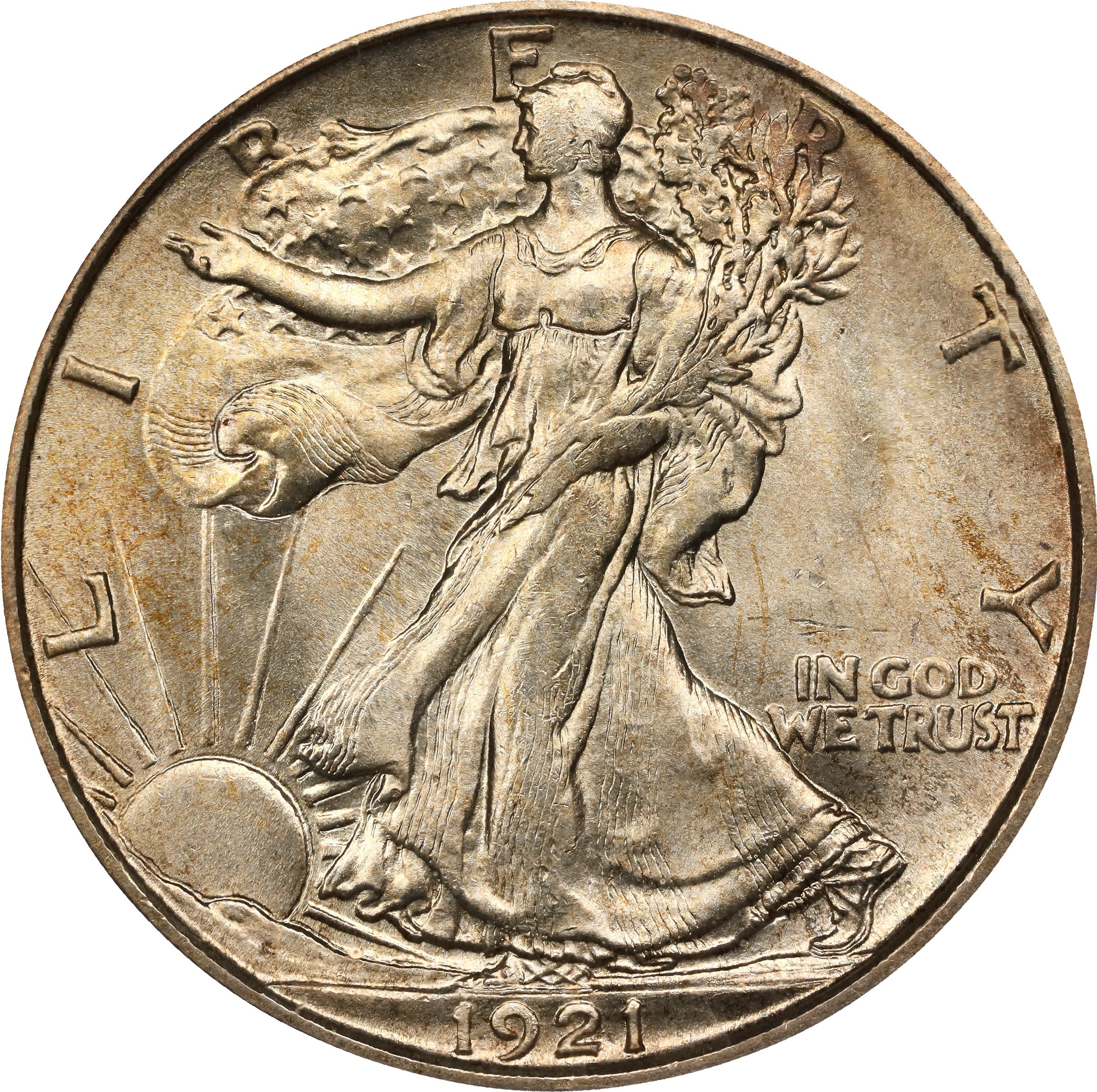 1921-S 50c MS thumbnail 2