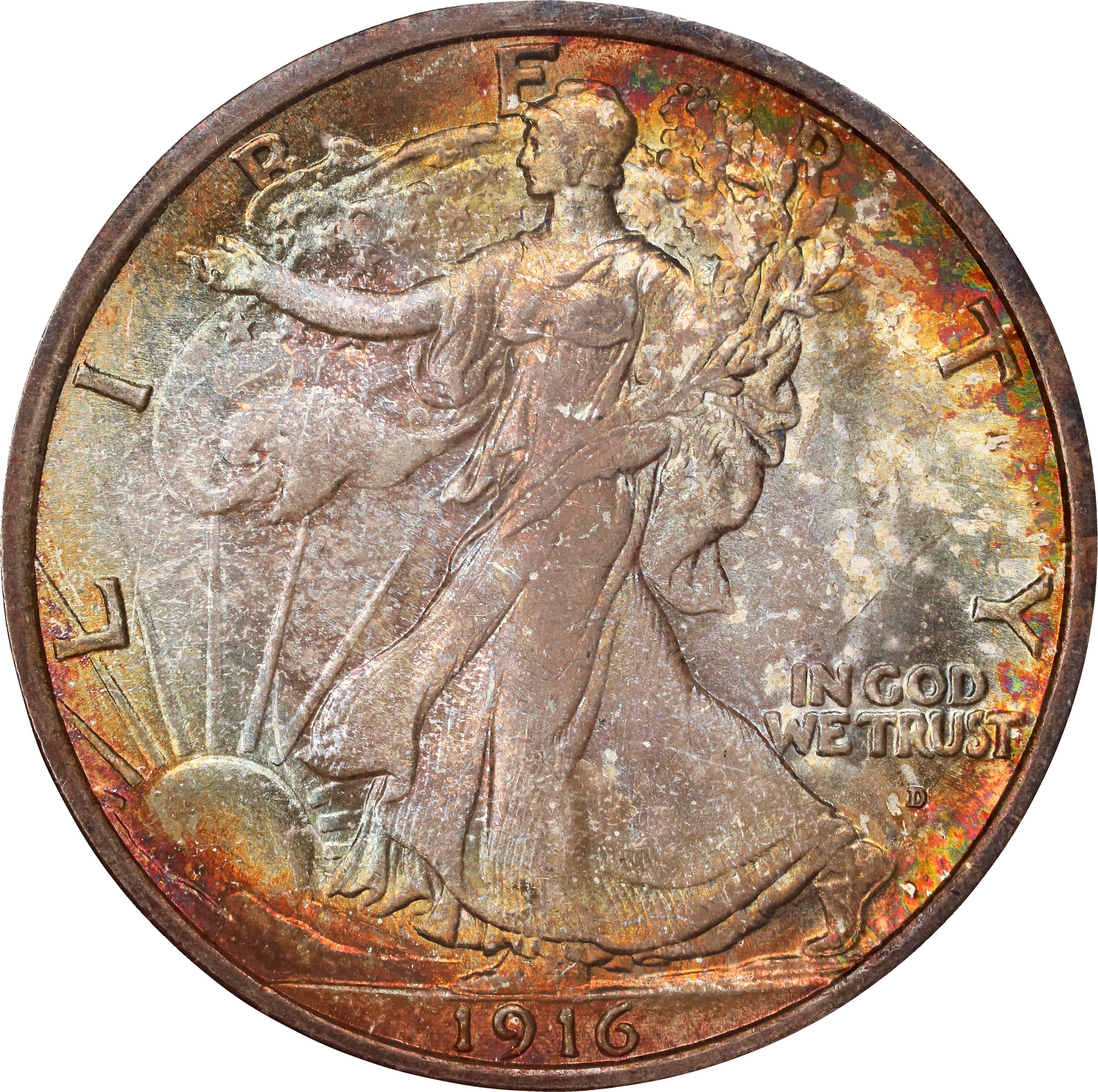 1916-D 50c MS thumbnail 5