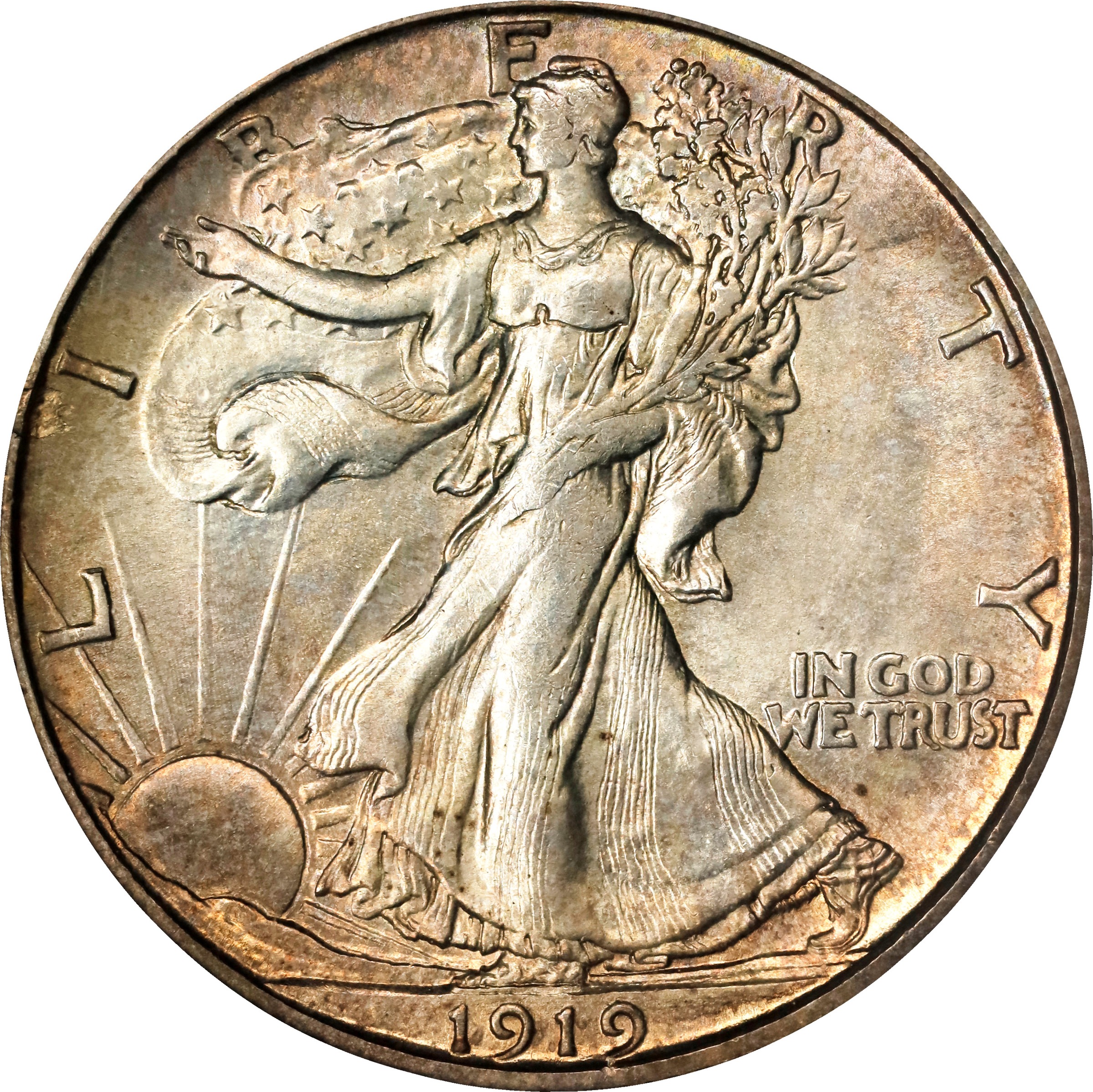 1919-S 50c MS thumbnail 4
