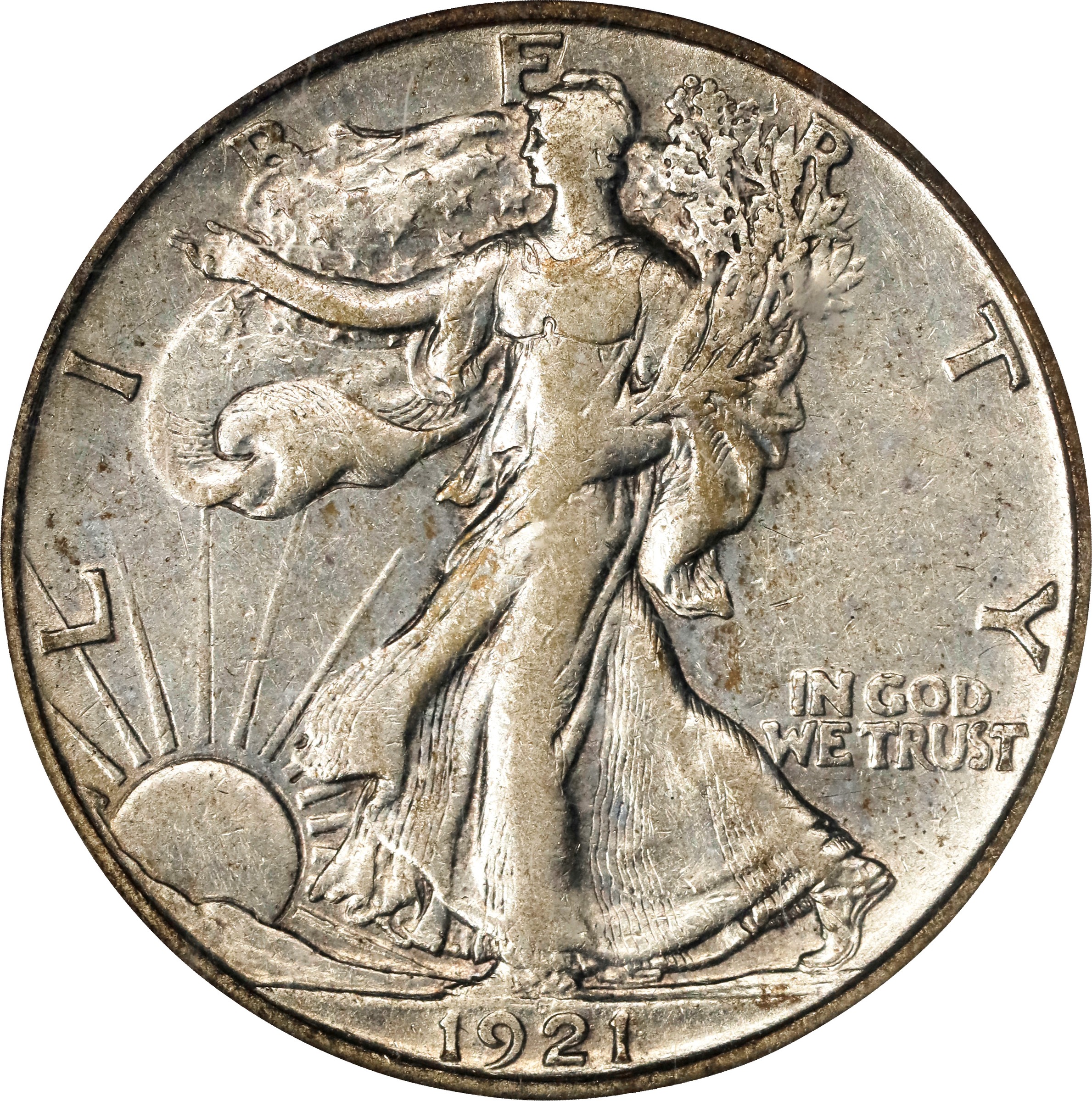 1921-S 50c MS thumbnail 3