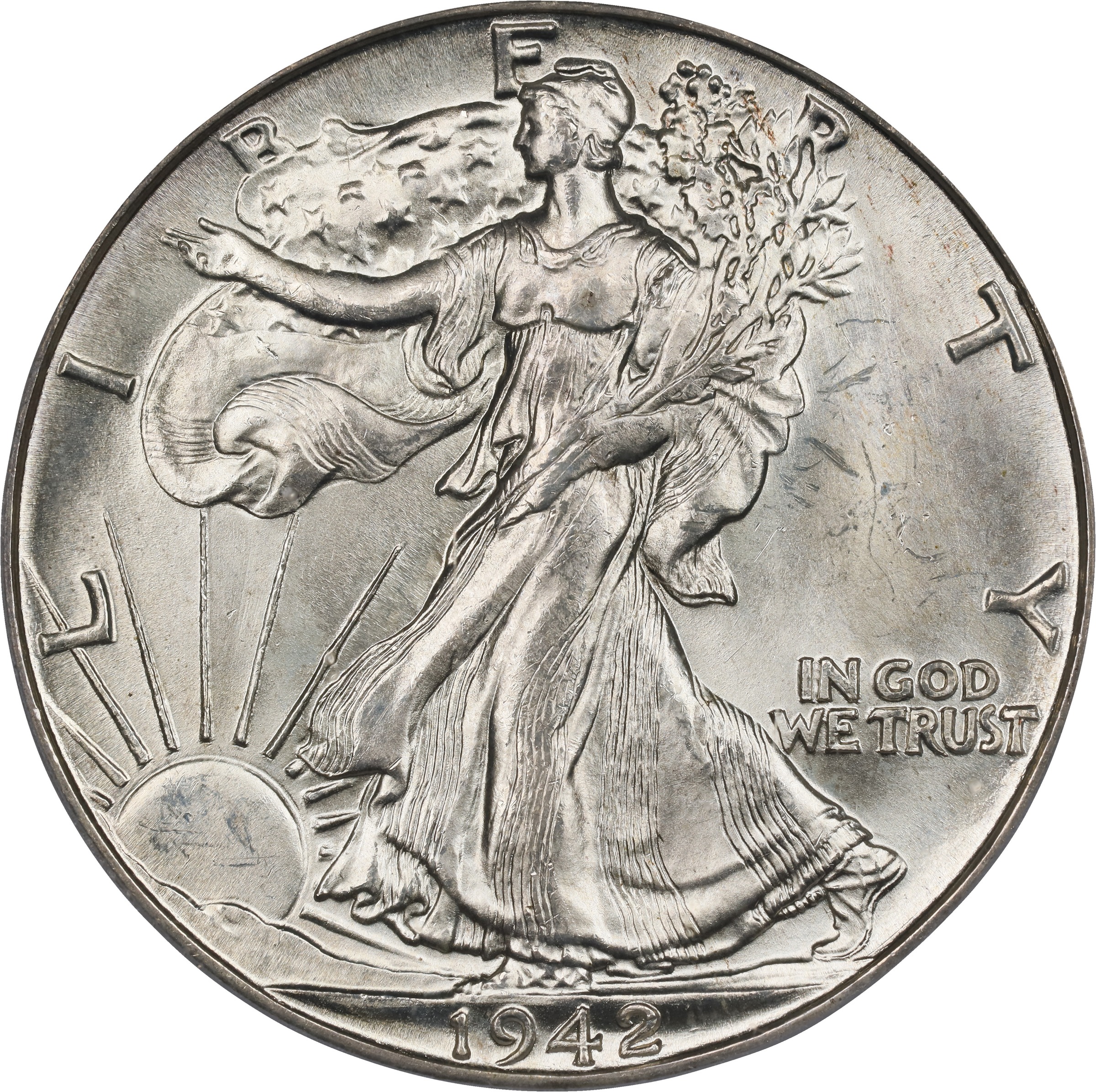 1942-D 50c MS thumbnail 6