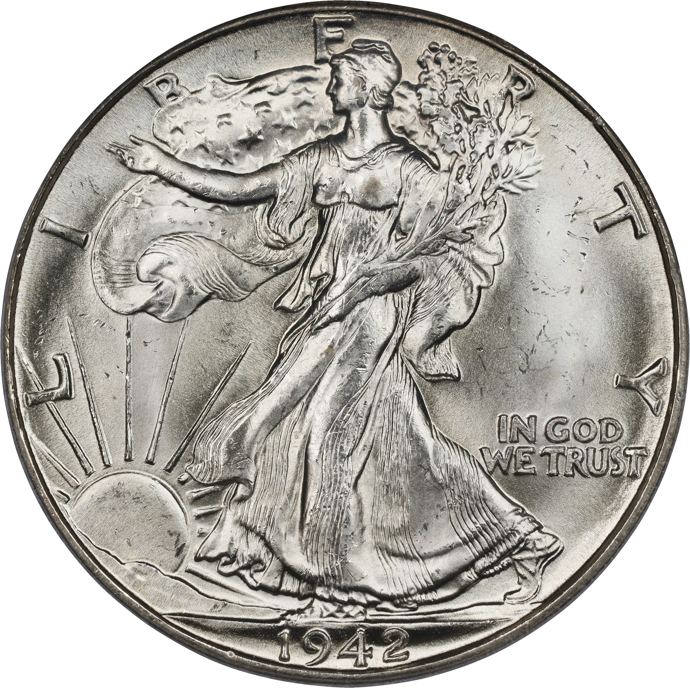 1942-D 50c MS thumbnail 7