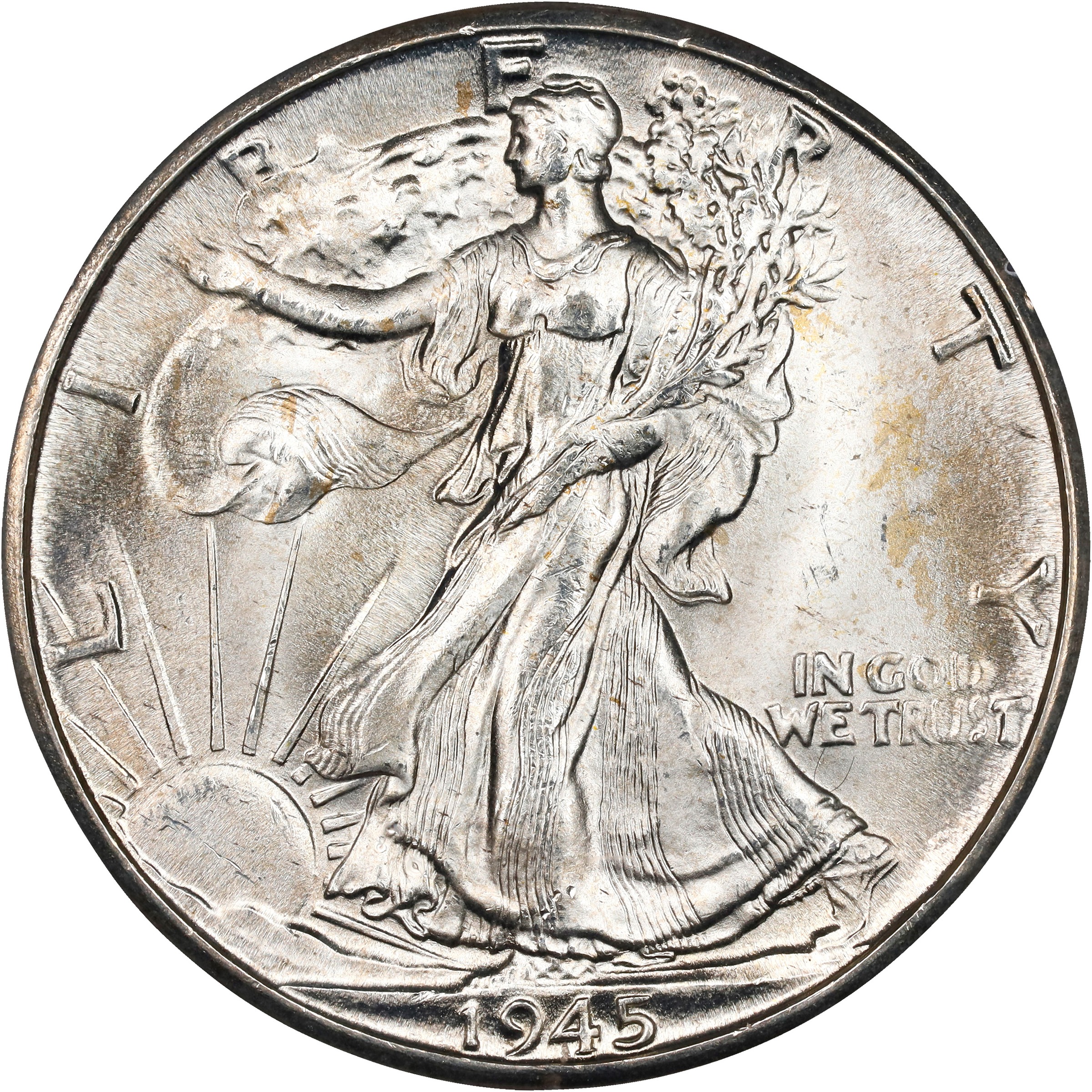 1945-D 50c MS thumbnail 3