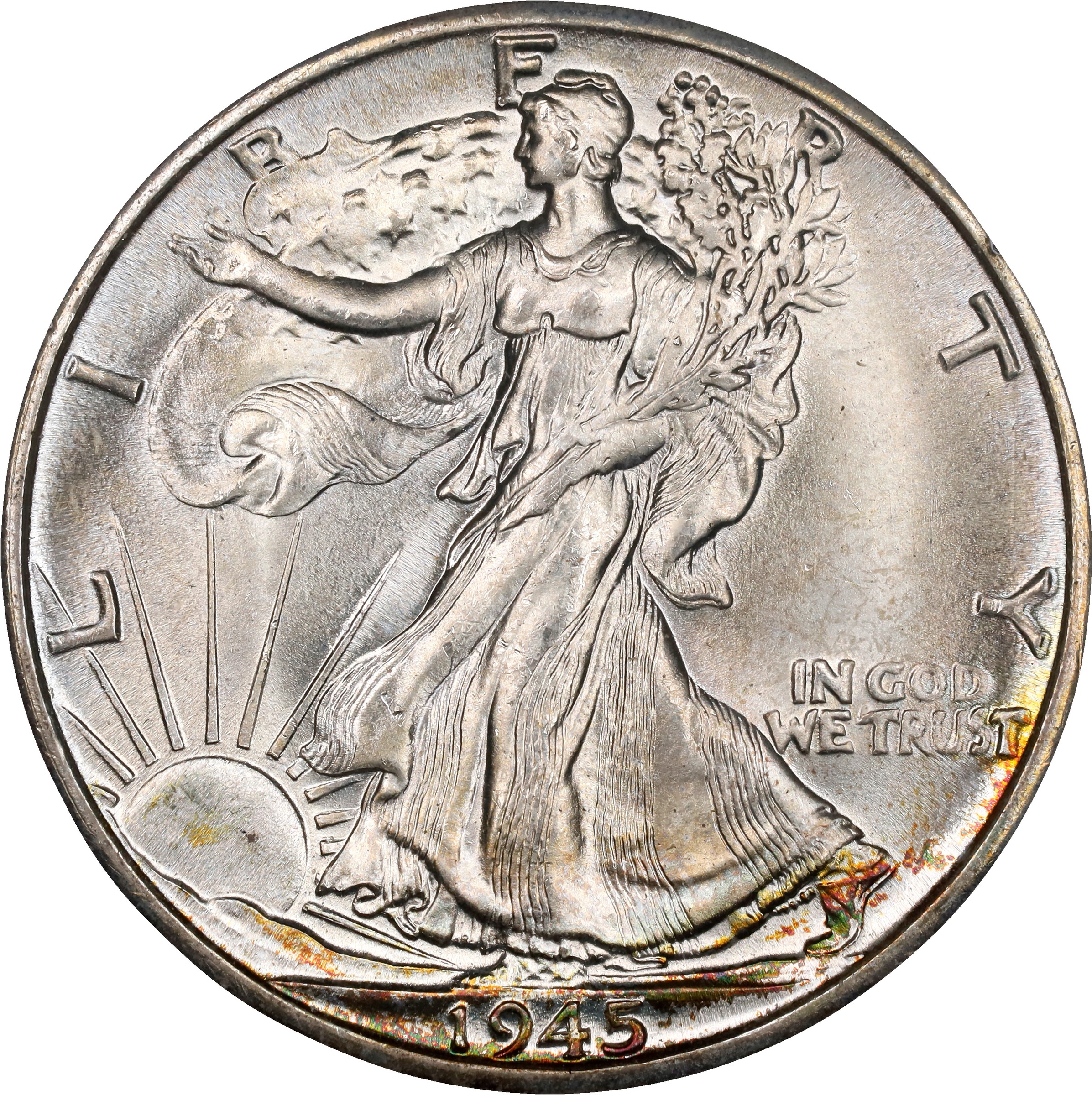 1945-D 50c MS thumbnail 7