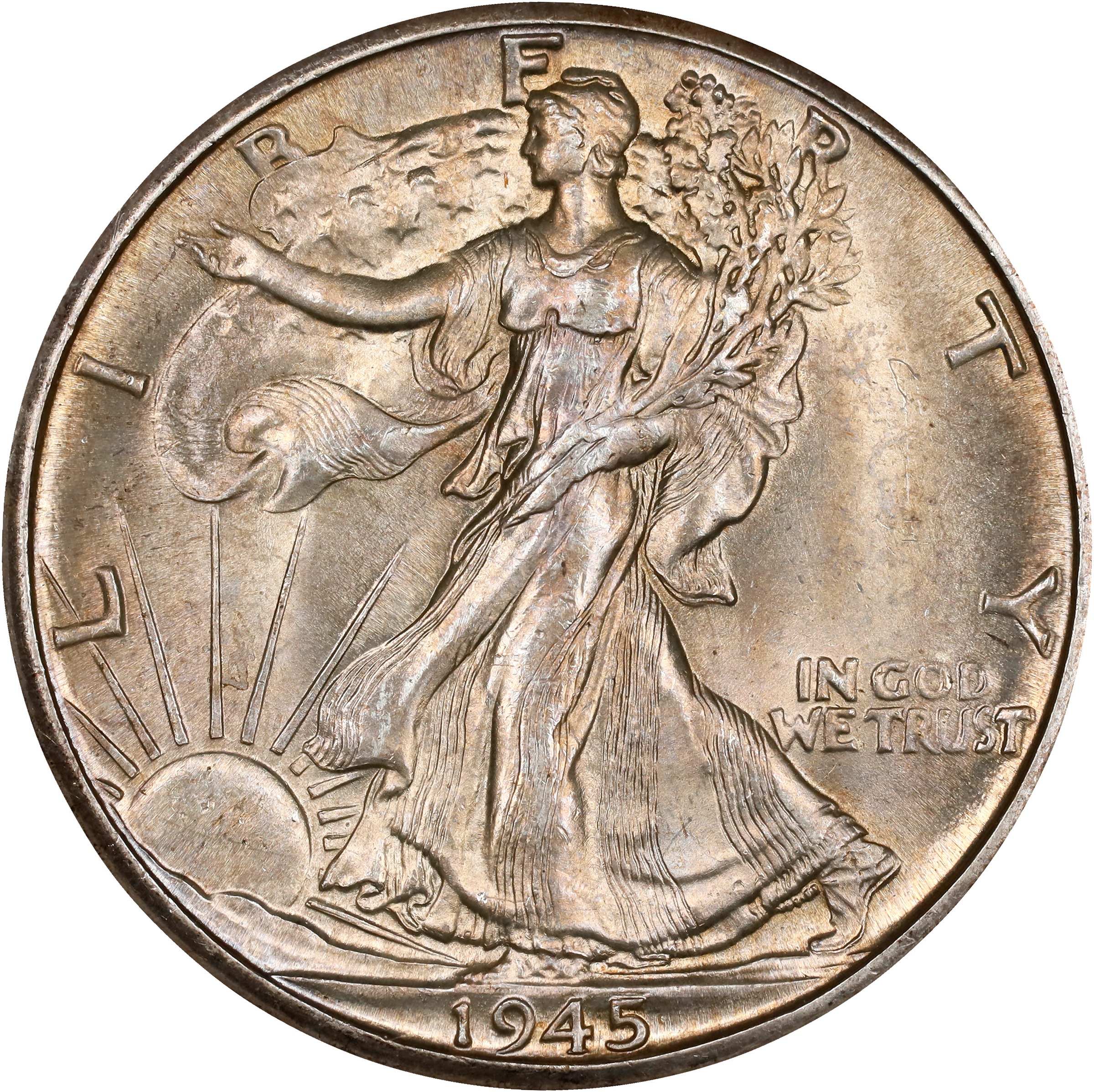 1945-D 50c MS thumbnail 9