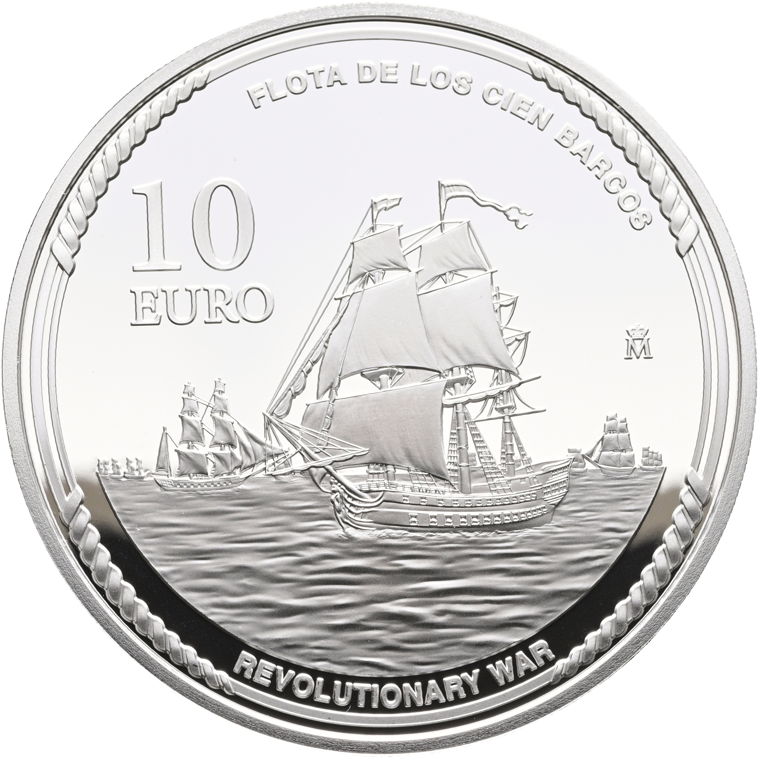 2026-M S€10 / 8R Silver, Admiral José Solano y Bote PR DCAM