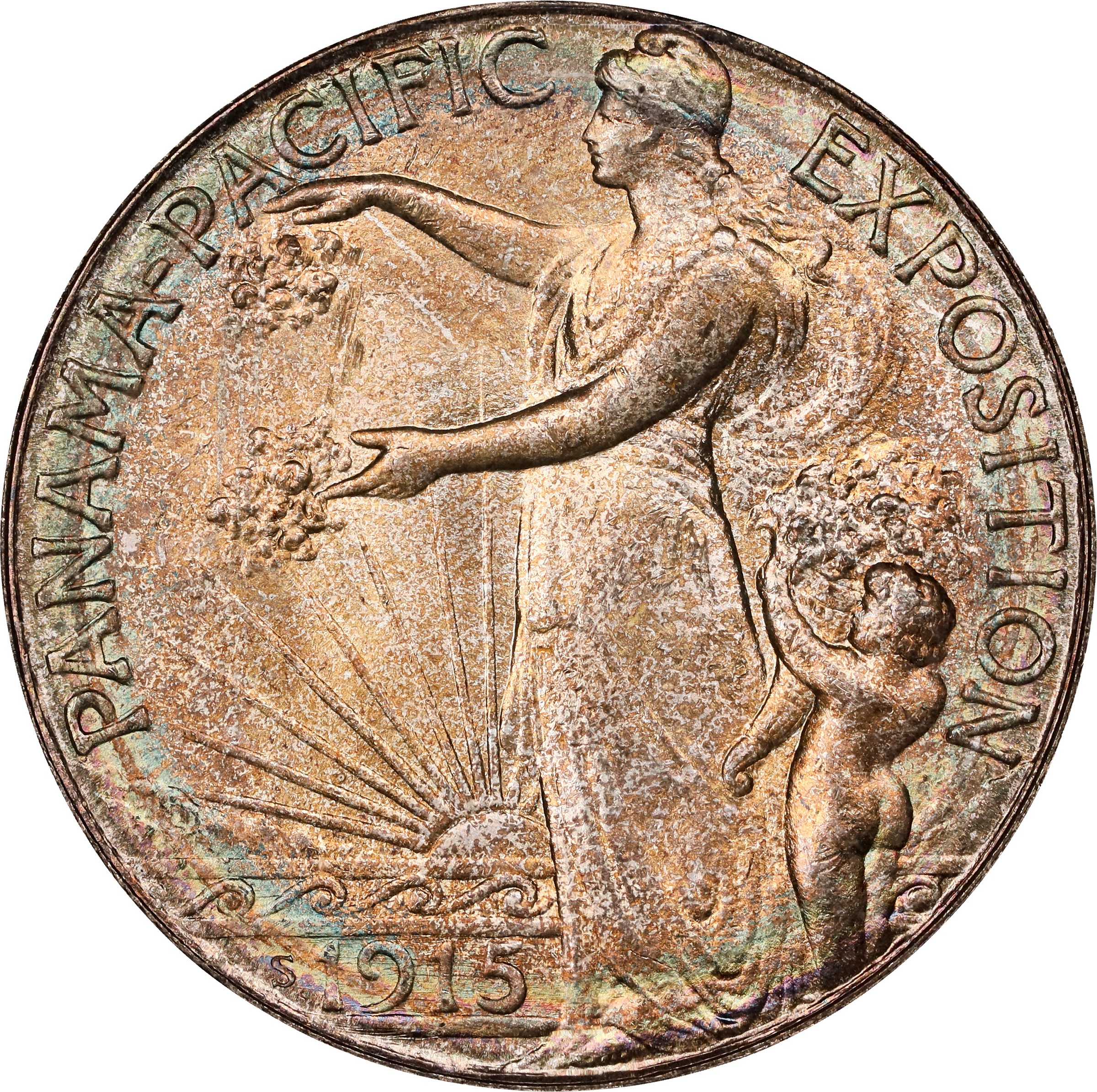 1915-S 50c Panama-Pacific Expo MS thumbnail 9