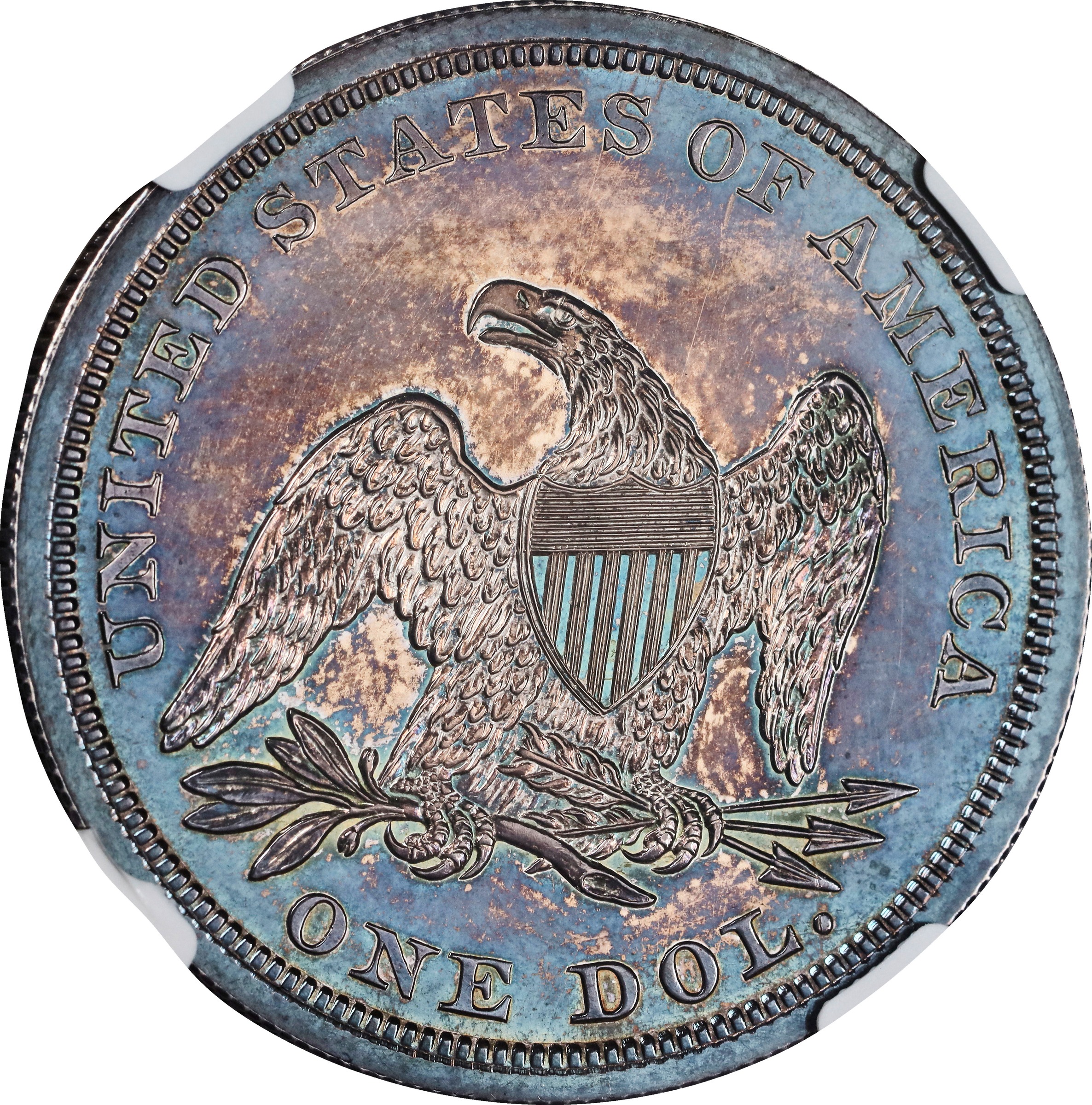 1846 $1 PR62 CAC thumbnail 7