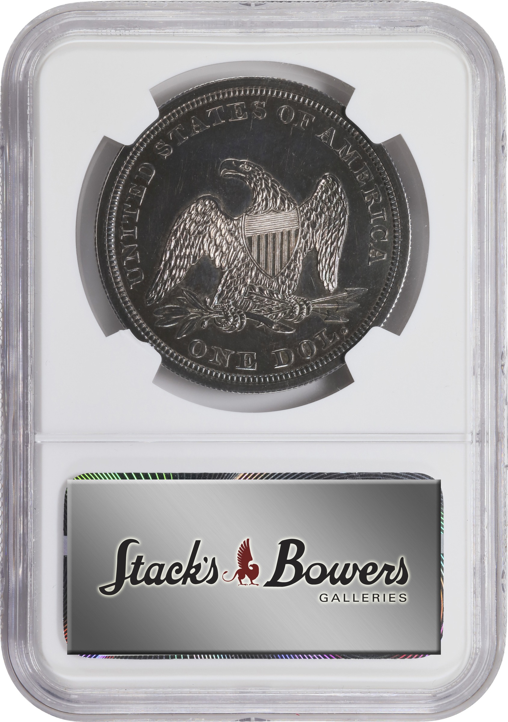 1846 $1 PR62 CAC thumbnail 16