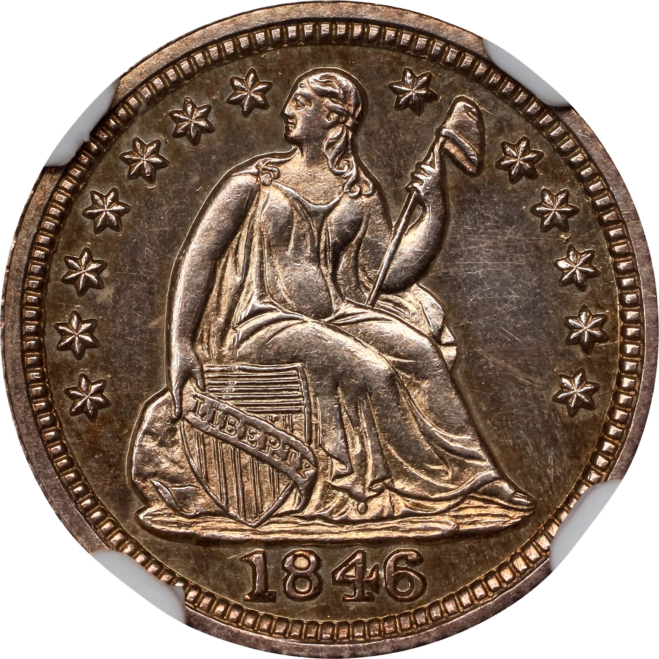 1846 H10c PR66 CAC thumbnail 2